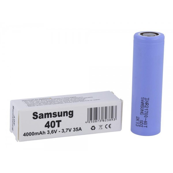 Samsung 40T 21700 Akku 4000mAh