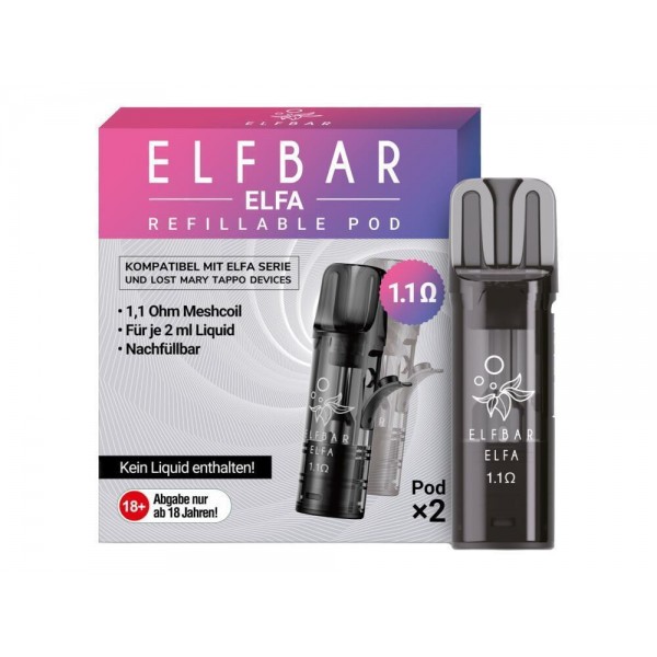 Elfbar Elfa Leer-Pod (2 Stück pro Packung)